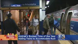 Amtrak Adds Trains To Accommodate Holiday Rush
