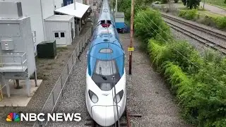 Amtrak launches new high-speed train ahead of Labor Day weekend 