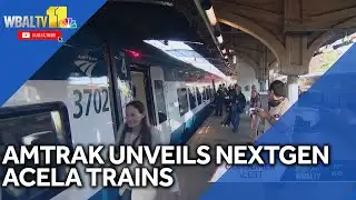 Amtrak unveils NextGen Acela trains; Here