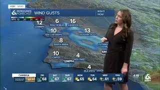 An upper-level high is still bringing us warmer-than-average temperatures