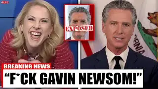 Ana Kasparian FINALLY EXPOSED Gavin Newsom On LIVE TV