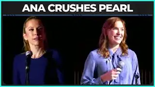 Ana Makes Pearl Davis FREEZE During Debate