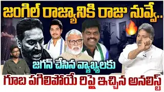 జగన్ కు దిమ్మతిరిగే రిప్లై🔥 Analyst Rajesh Strong Reply To YS Jagan Press Meet Latest | MLA Sridhar