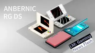 Anbernic First Dual Screen Handheld RG DS - Gaming News Flash