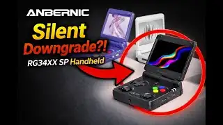 Anbernic Silently Downgrades RG34XX SP Handheld