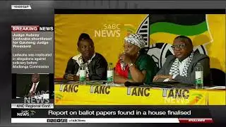 ANC Regional Conf. | Report on ballot papers found in a house finalised