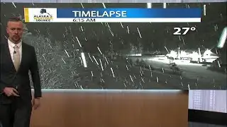 Anchorage sees most single day snow since Halloween 2024