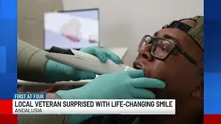 Andalusia veteran surprised with life-changing dental procedure