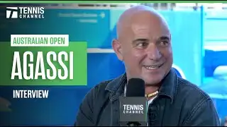 Andre Agassi Talks Playing Alongside Federer, Apple Docuseries, and Laver Cup | 2026 Australian Open