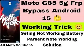 Android 15 🤔 || All Moto Frp Bypass 2026 || Moto G85 Frp Bypass Android 15 || #frpbypass