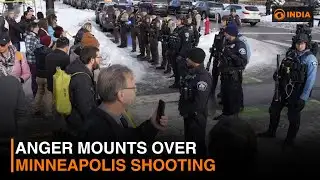 Anger mounts over Minneapolis shooting | DD India