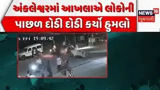 Ankleshwar Bull Attack News | અંકલેશ્વરમાં આખલાએ લોકોની પાછળ દોડી દોડી કર્યો હુમલો | Gujarati News