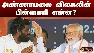 அண்ணாமலை விலகலின் பின்னணி என்ன? | ANNAMALAI | BJP