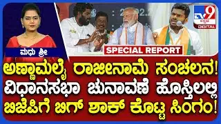 Annamalai Resignation: ವಿಧಾನಸಭಾ ಚುನಾವಣೆ ಹೊಸ್ತಿಲಲ್ಲಿ ಬಿಜೆಪಿಗೆ ಬಿಗ್ ಶಾಕ್ ಕೊಟ್ಟ ಅಣ್ಣಾಮಲೈ | #TV9D