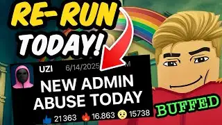 ANOTHER ADMIN ABUSE TODAY! MORE FREE POWER ROLLS | Ink Game