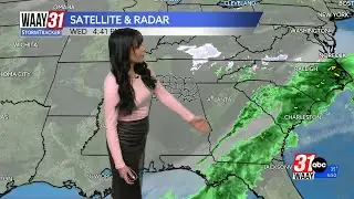 Another chilly day tomorrow before we see warmer temperatures next week