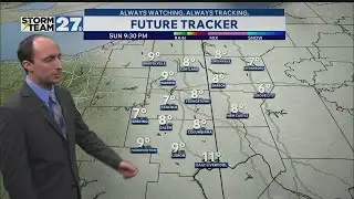 Another cold night ahead with less wind