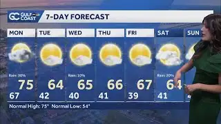 Another mild night across the Gulf Coast ahead of a major pattern shift