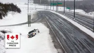 Another winter storm pummels parts of Atlantic Canada