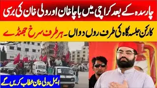 ANP Jalsa In Karachi || Worker Enthusiasm ||