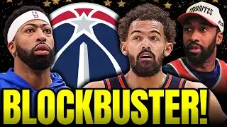 Anthony Davis Traded To Wizards FIRES UP Gil