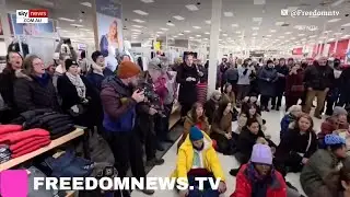 Anti-ICE agitators occupy Target as liberal meltdown over immigration operations continue