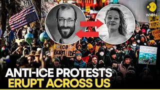 Anti-ICE Protest LIVE: Thousands Protest ICE Across US As National Shutdown Protests Grip Cities