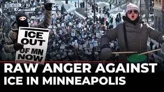 Anti-ICE Protest LIVE: Thousands SHUT DOWN Minneapolis Against Trump