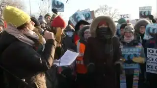 Anti-ICE protesters call for a national shutdown