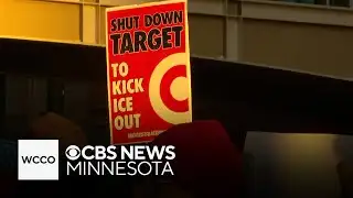 Anti-ICE protesters rally at Target HQ on new CEO