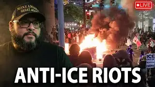 ANTI-ICE RIOTS: L.A. Protests At ICE Facility