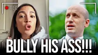AOC just BROKE Stephen Miller’s BRAIN