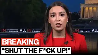 AOC Snaps Back After Confrontation With MAGA Veteran on Live TV