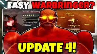 AOT Revolution UPDATE 4 FINALLY WARBRINGER NERF..? (LEAKS!)