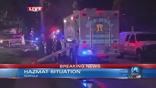 Apartment building evacuated for hazmat situation