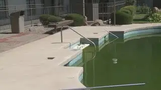Apartment residents in Albuquerque concerned about dirty pool