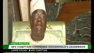 APC chieftain, Lanre Rasaq commends Oshiomhole