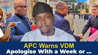 APC Send Strong Warning to VeryDarkMan | VDM Must Apologise Within a Week!
