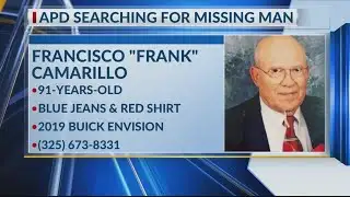 APD asking for help locating missing 91-year-old man