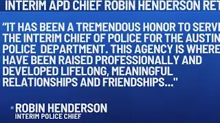 APD interim chief will retire after chief position filled