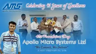 Apollo Micro Systems Ltd | 41st Foundation Day | Celebrations 🥳⚡