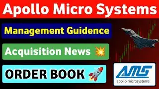 Apollo Micro Systems  Share Latest News 💥 Management Guidence 💥 Order Book