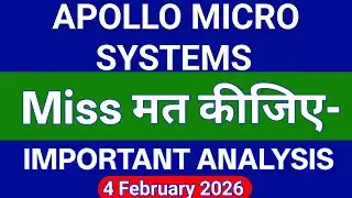 APOLLO MICRO SYSTEMS Share Technical Analysis | APOLLO MICRO SYSTEMS Share Price | 4 February 2026