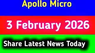 apollo micro systems share today || apollo micro systems share