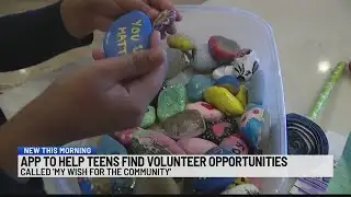 App to help teens find volunteer opportunities
