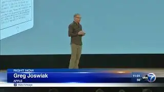 Apple announces new iPad at Lane Tech HS event