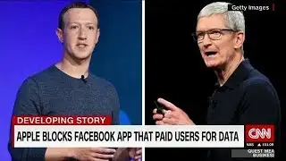 Apple blocks Facebook app that paid users for data