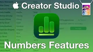Apple Numbers: Must-Know Changes & Features in  Creator Studio