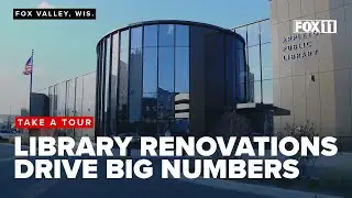 Appleton and Menasha libraries seeing big numbers, more engagement after major renovations