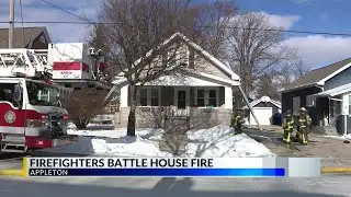 Appleton house fire contained in 15 minutes, damage estimated at $75,000